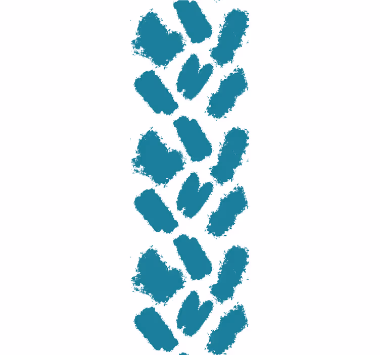 Getextureerde penseelstreken abstract behang - TenStickers