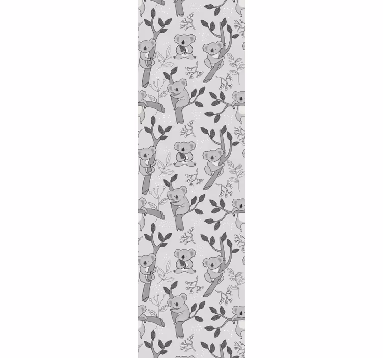 Koala patronen dieren behang - TenStickers