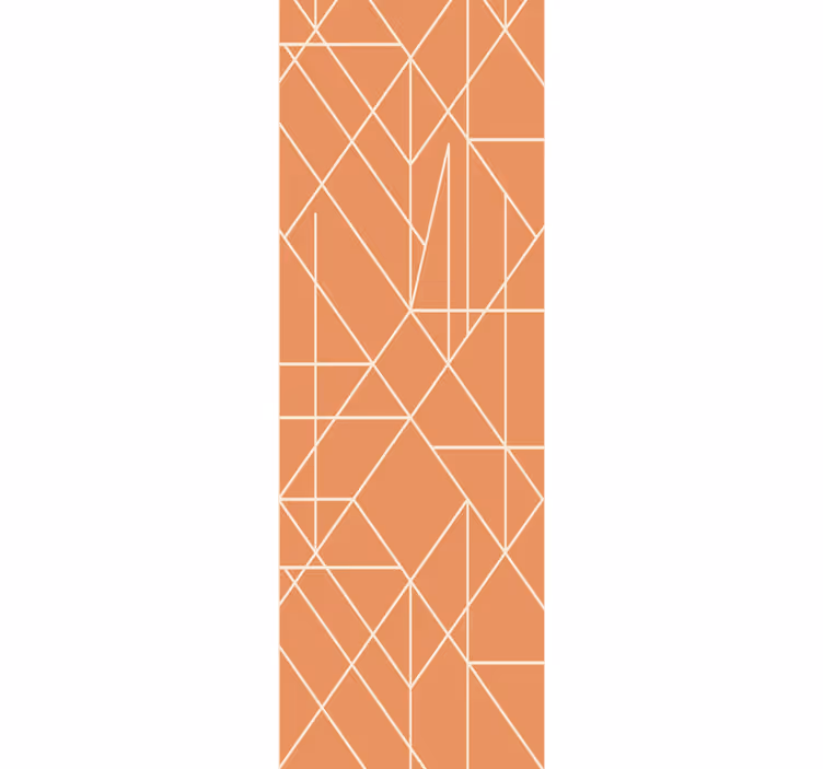 Geometrisch behang geometrische lijnen - TenStickers