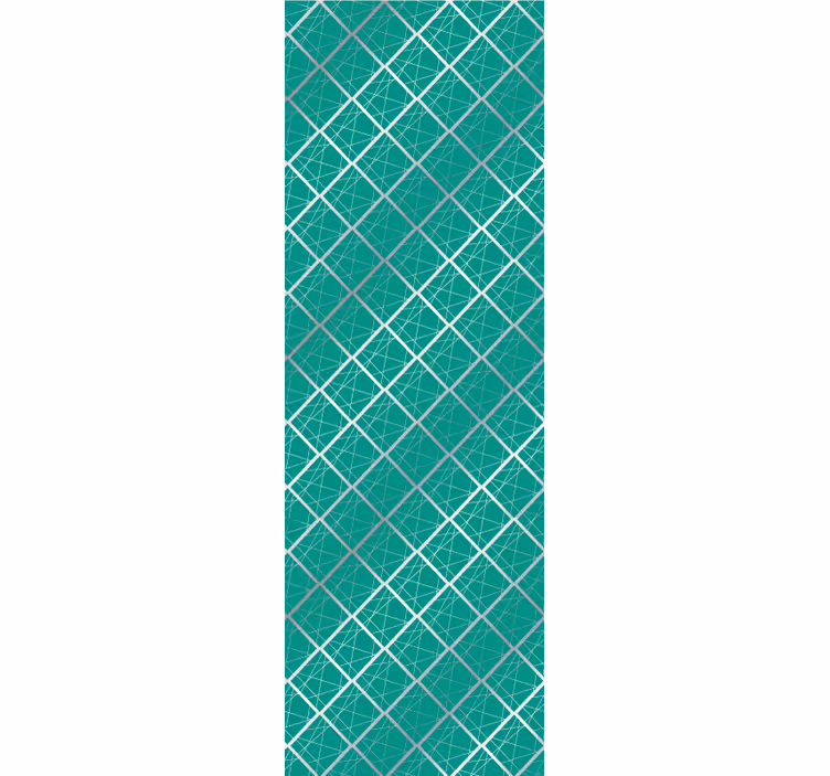 Geometrische lattenstructuur geometrisch behang - TenStickers