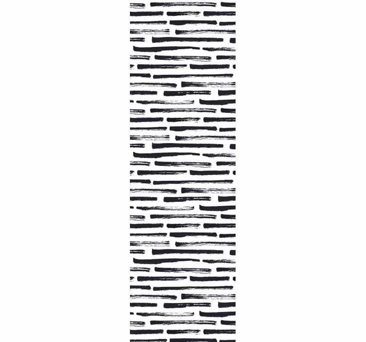 Abstract strepenpatroon behang strepen horizontaal - TenStickers