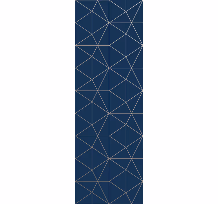 Geometrisch behang lijnmotief - TenStickers
