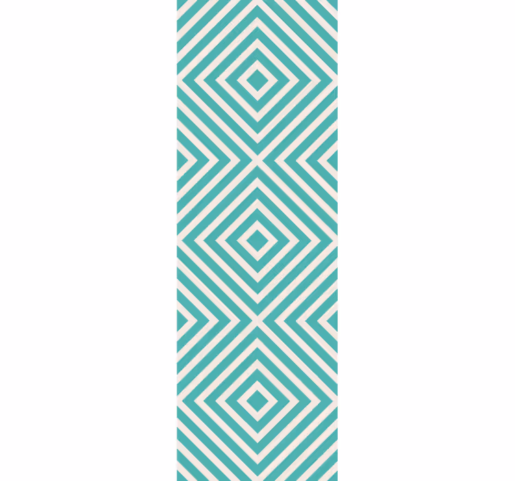 Schitterend diamantpatroon geometrisch behang - TenStickers