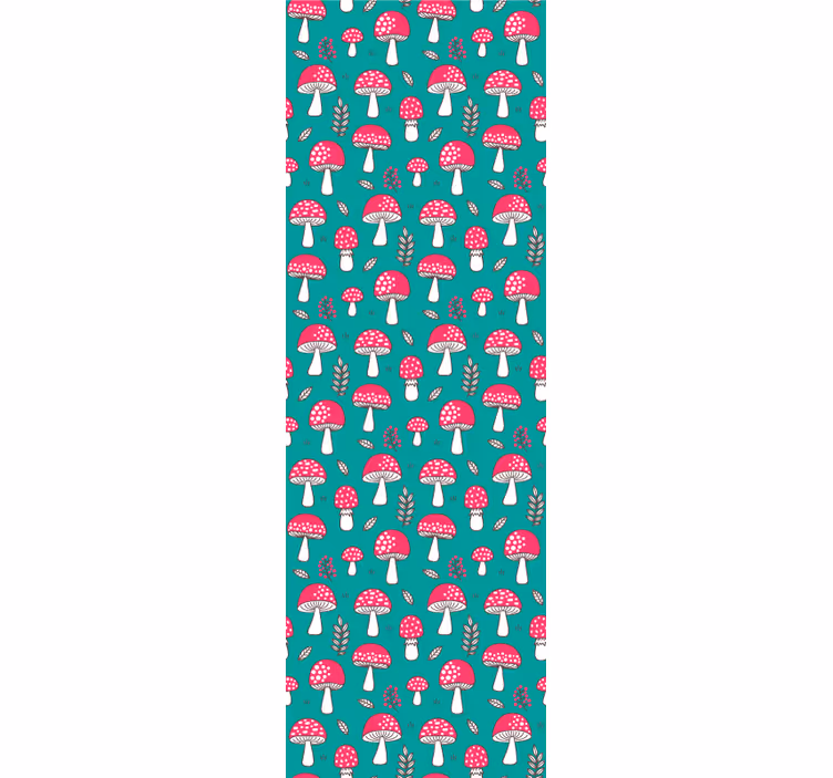 Bos schimmels patroon natuur behang - TenStickers