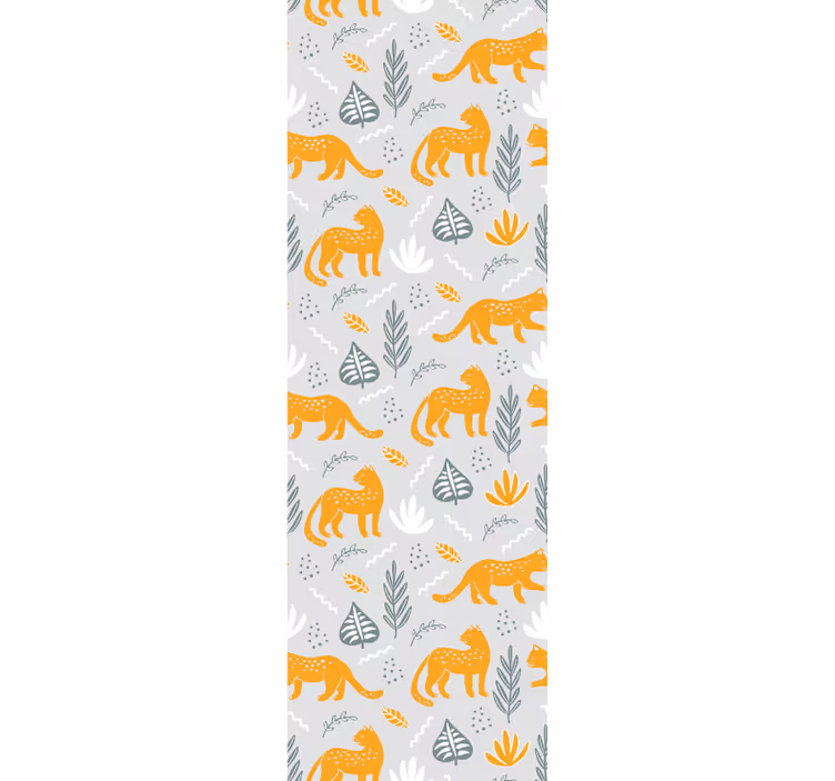Kattenmotief decor katten behang - TenStickers