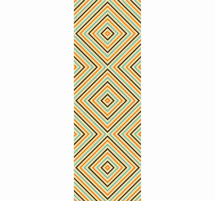 Geometrische ruit geometrisch behang - TenStickers