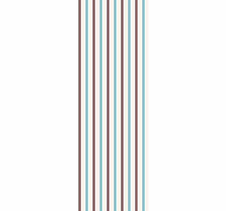 Verticaal streepdetail behang verticale strepen - TenStickers