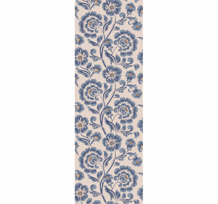 Bloemendamast elegantie behang bloemsierkunst - TenStickers