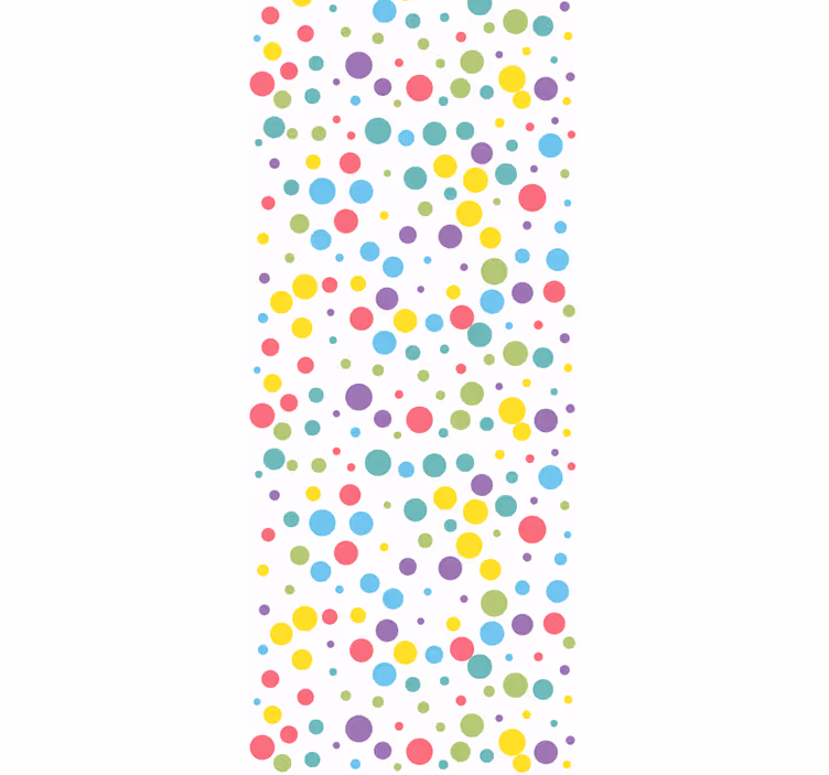 Stip-explosie stippen behang - TenStickers