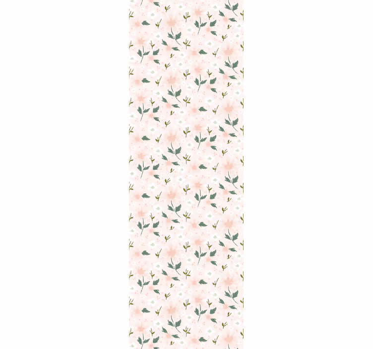 Bloemendelicatesse behang bloemen - TenStickers