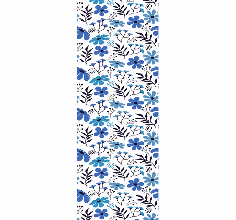 Bloemen botanische sculpturen behang bloemen - TenStickers