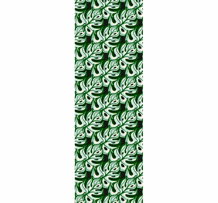 Bladgroen motief behang bladeren - TenStickers