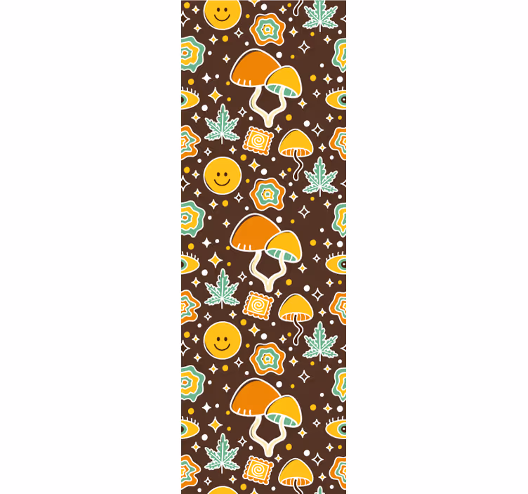 Behang kinderkamer met lachende motieven - TenStickers