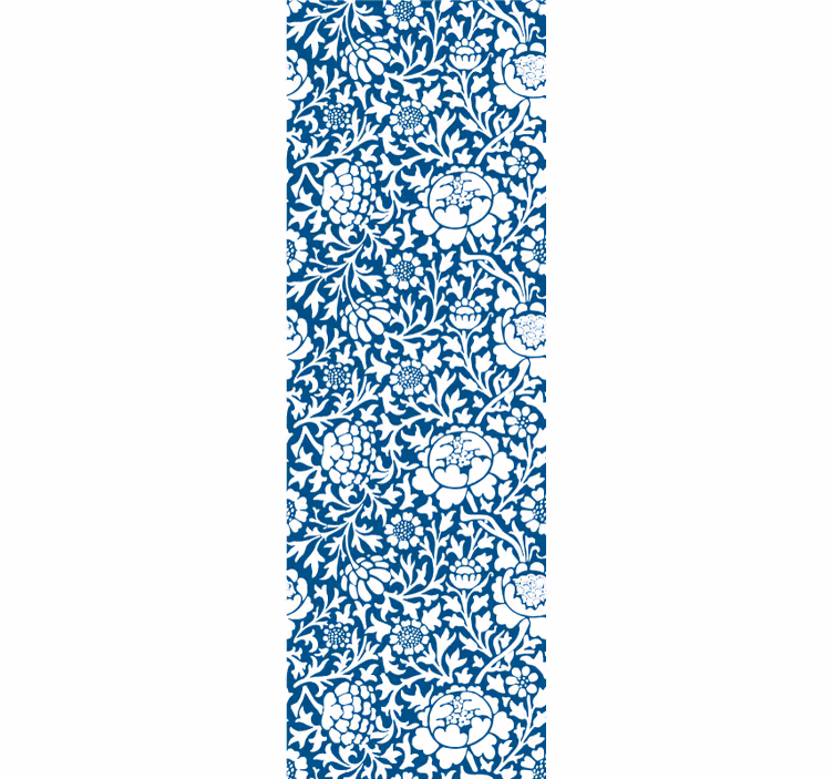 Bloemig elegantiemotief behang bloemsierkunst - TenStickers