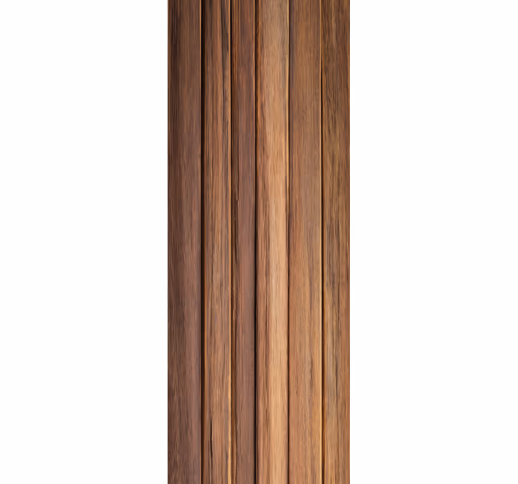 Houten plankpanelen hout behang - TenStickers