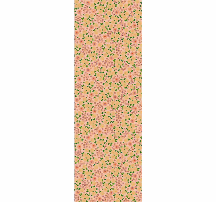 Bloemenmotief genot behang bloemen - TenStickers