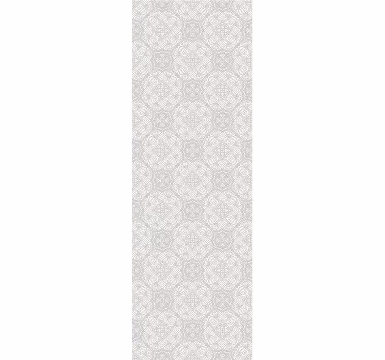 Ingewikkelde bloemen sierlijk behang - TenStickers