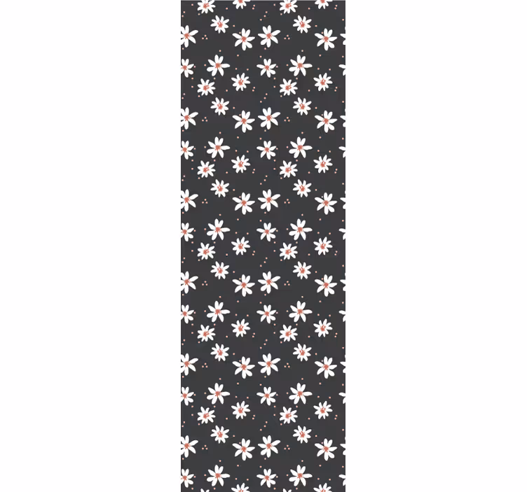 Bloemenpatroon herhalen behang bloemen - TenStickers