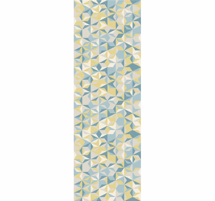 Geometrische caleidoscoop geometrisch behang - TenStickers
