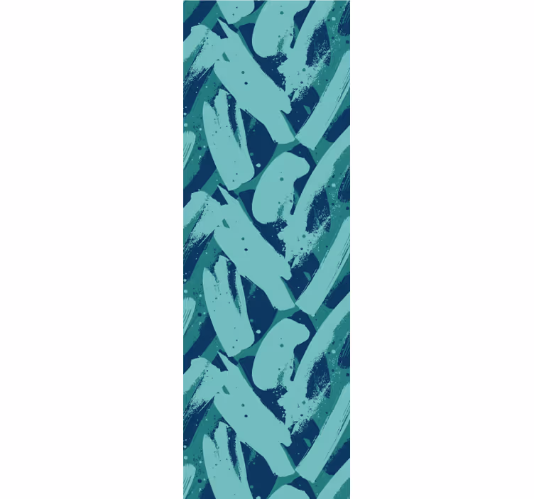 Abstract behang abstract penseelstreken patroon - TenStickers