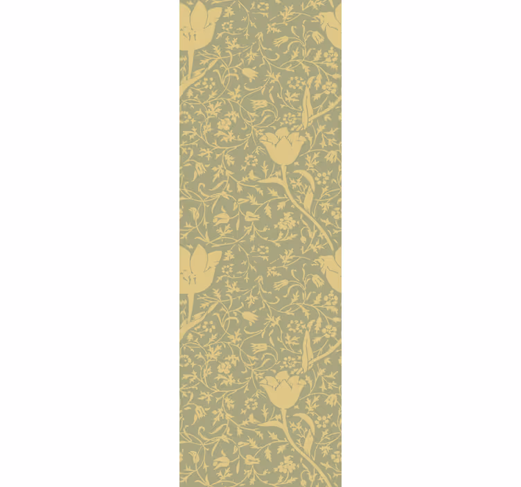 Bloeiende tulp bloesem behang bloemen - TenStickers