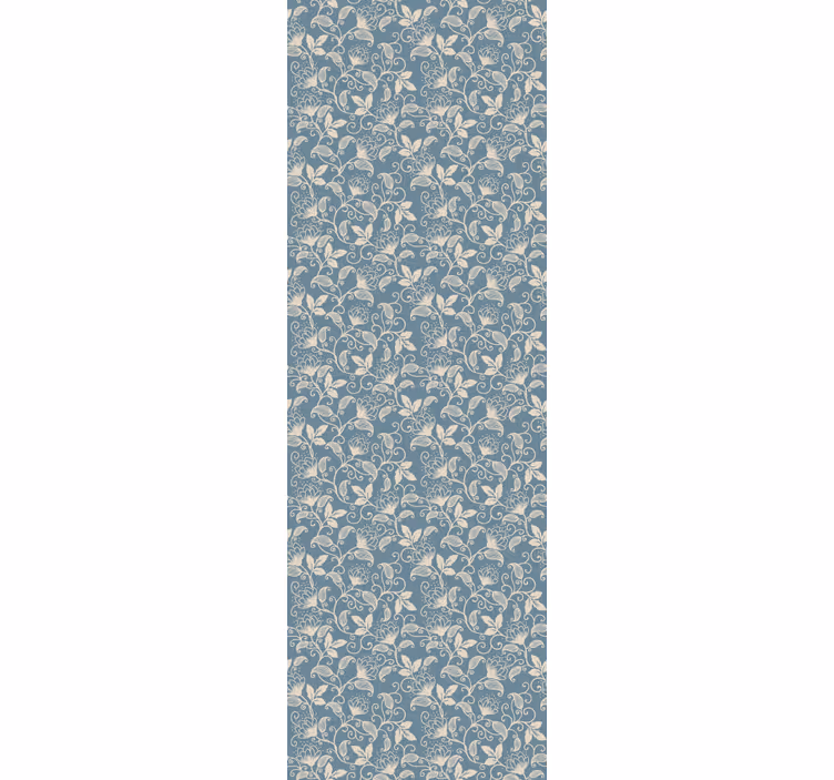 Vintage bloemmotief behang bloemsierkunst - TenStickers