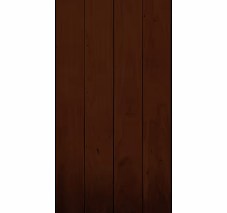 Houten lambrisering hout behang - TenStickers