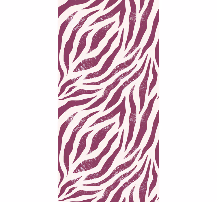 Zebrastrepen behang zebra - TenStickers