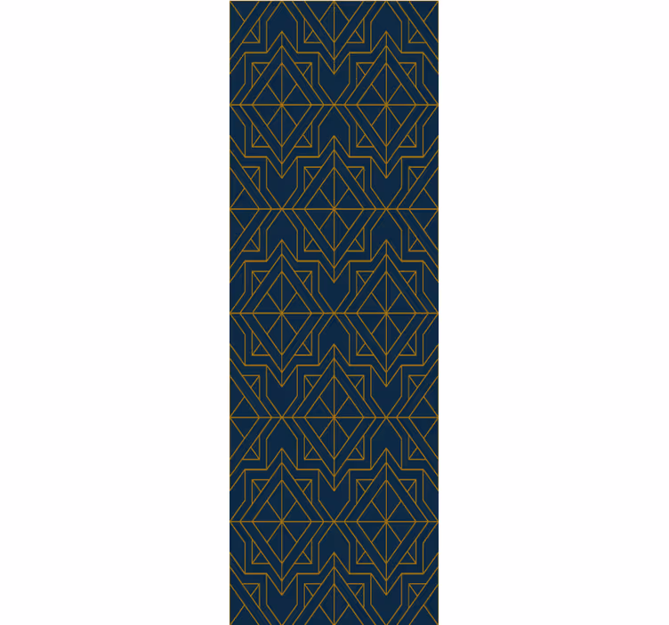 Geometrische sterpatronen geometrisch behang - TenStickers