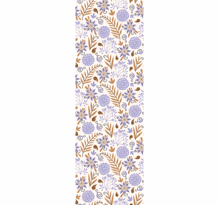 Bloemmotief arrangement behang bloemen - TenStickers