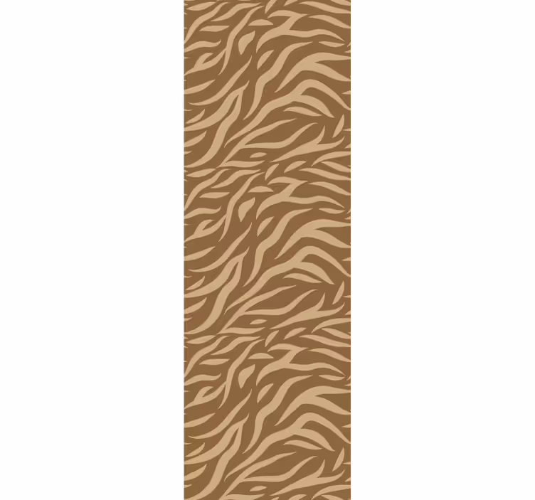 Abstract behang abstract zebra patroon - TenStickers