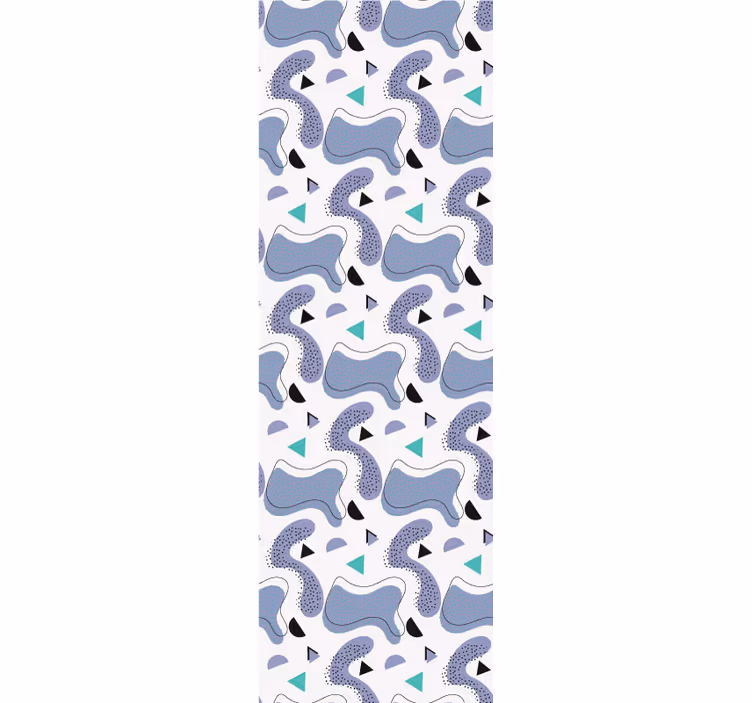 Abstract behang abstracte vormen ensemble - TenStickers