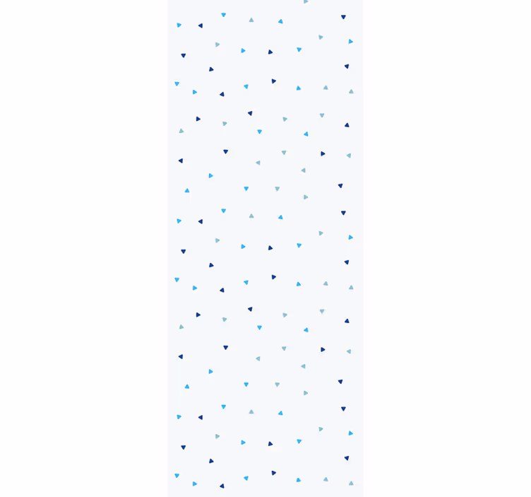Minimalistische driehoeken geometrisch behang - TenStickers