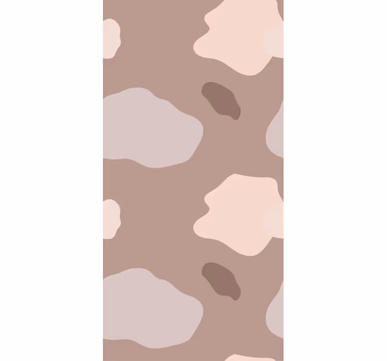 Abstract wolkenmotief slaapkamer behang - TenStickers
