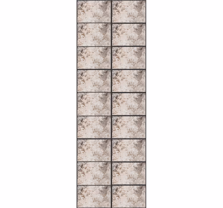 Gemarmerde tegels marmeren behang - TenStickers