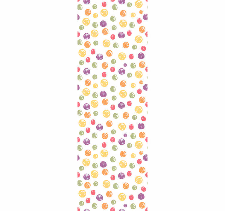 Stip barstte stippen behang - TenStickers