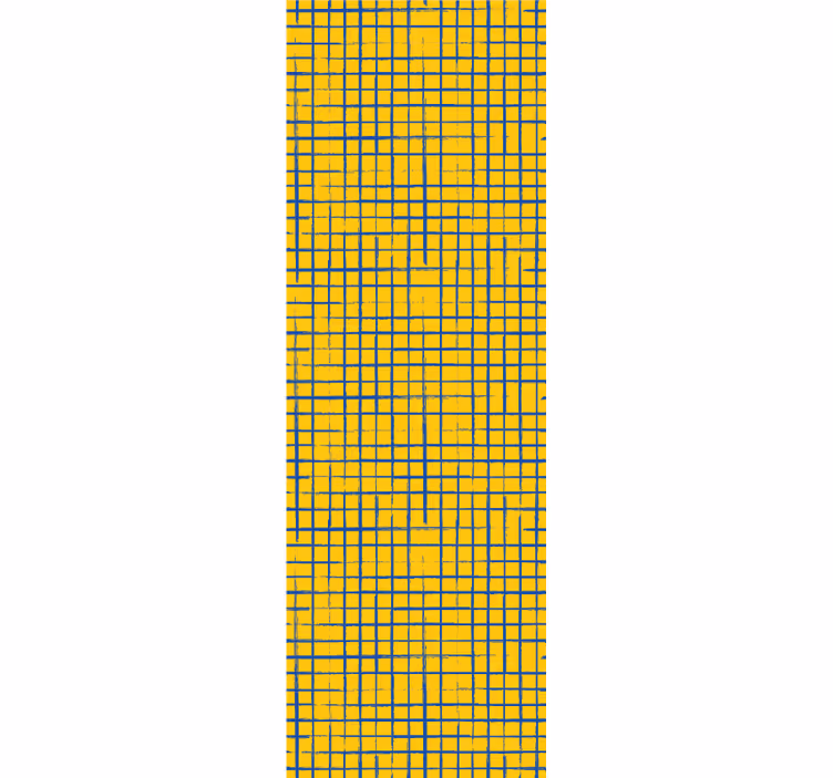 Rasterpatroon ontwerp geometrisch behang - TenStickers