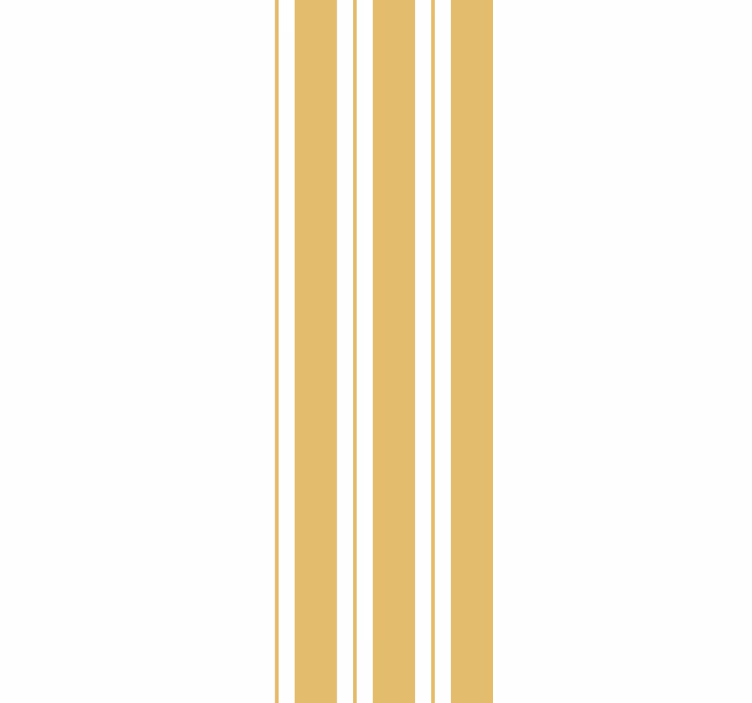 Elegant gestreept decor behang strepen horizontaal - TenStickers