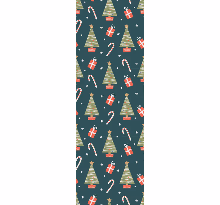 Feestelijk seizoensdecor behang kerst - TenStickers