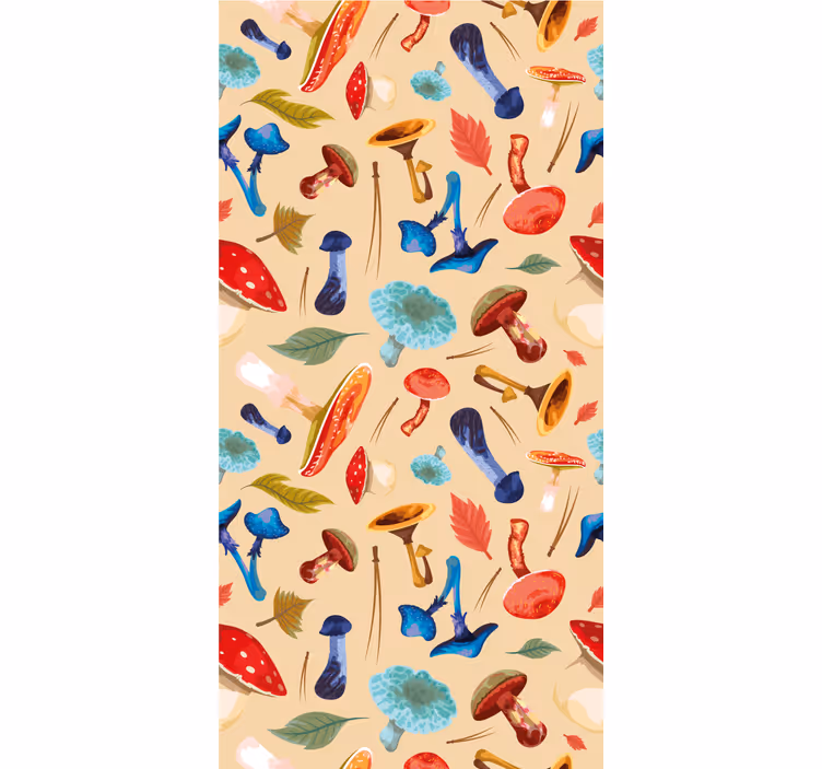Behang eetkamer betoverende botanicals - TenStickers