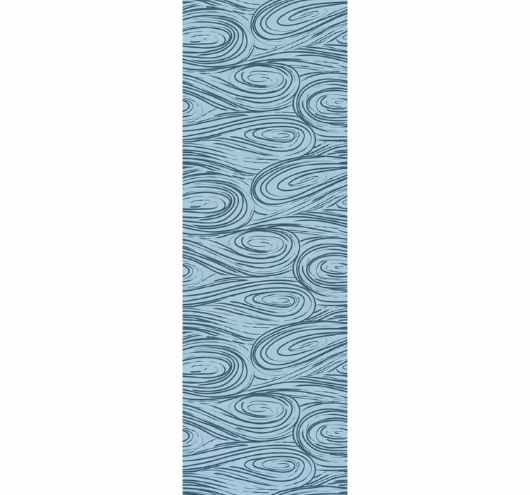 Vloeiend golfpatroon abstract behang - TenStickers