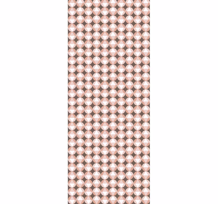 Beige patroonmotief stippen behang - TenStickers