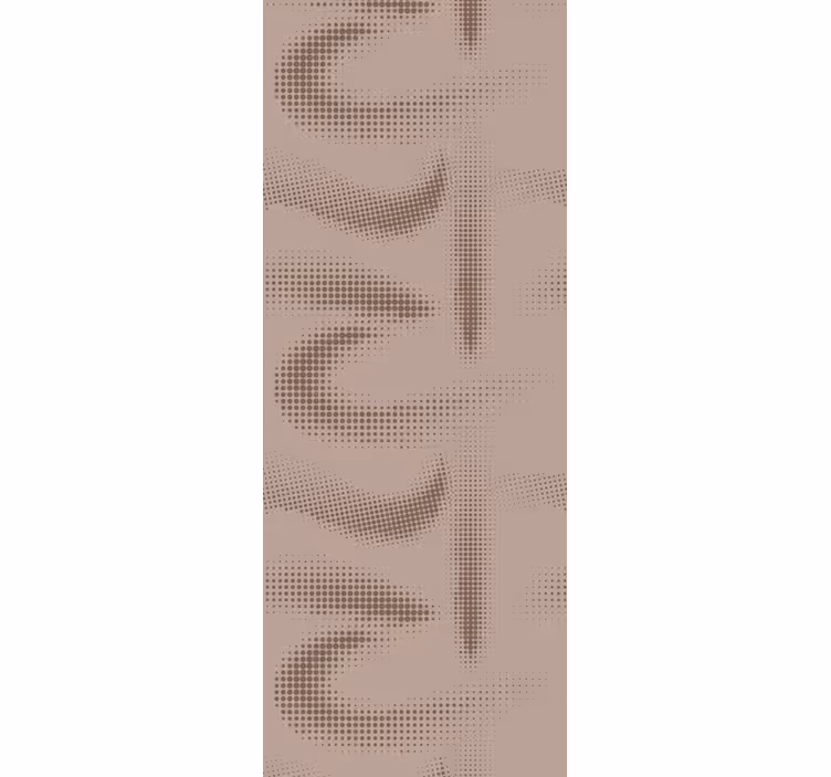 Zand effect patroon golven behang patronen - TenStickers