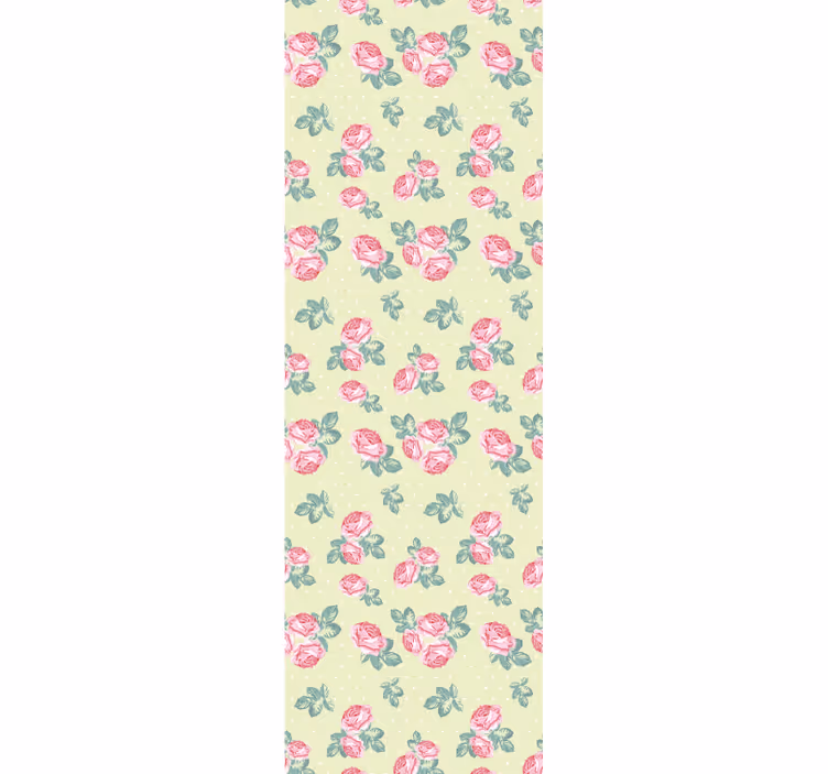 Klassiek bloemmotief behang bloemen - TenStickers