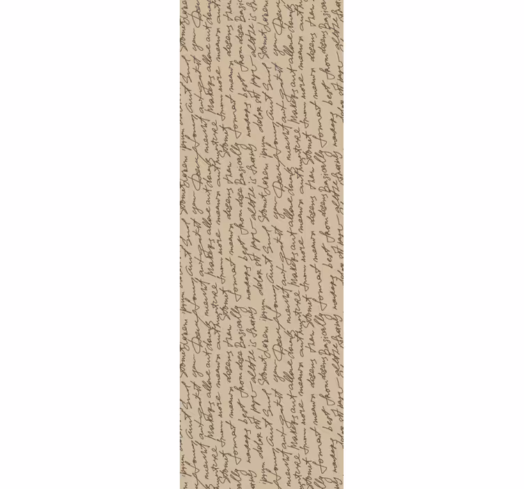 Elegant script schrijven behang letters - TenStickers