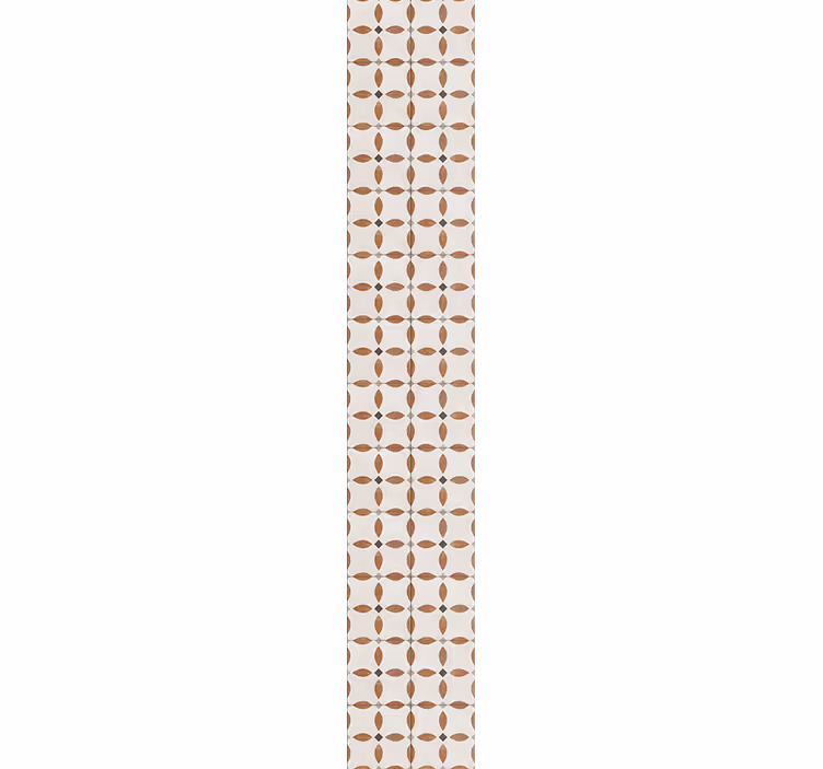Beige geometrisch structuurmotief keuken behang - TenStickers