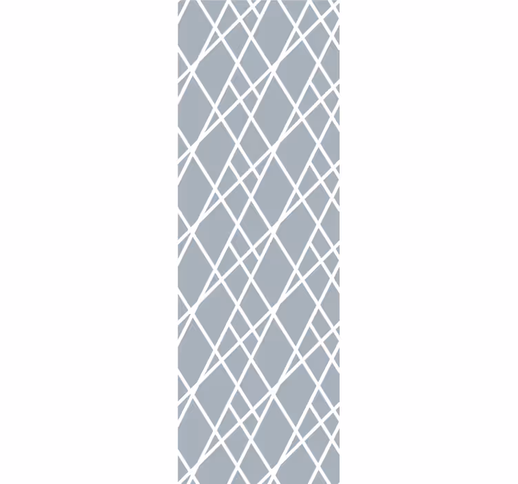 Grijze diagonale lijnen geometrisch behang - TenStickers