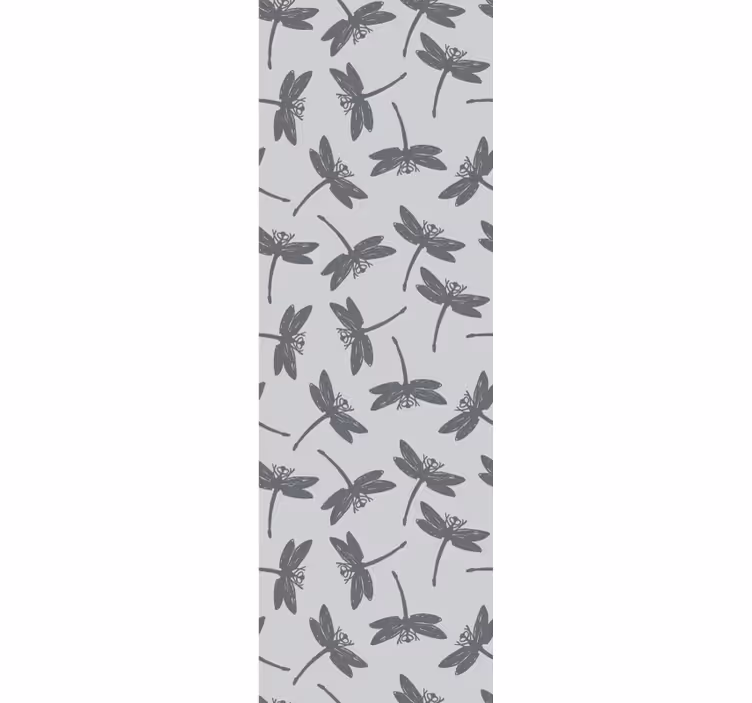 Libellenpatroon dieren behang - TenStickers
