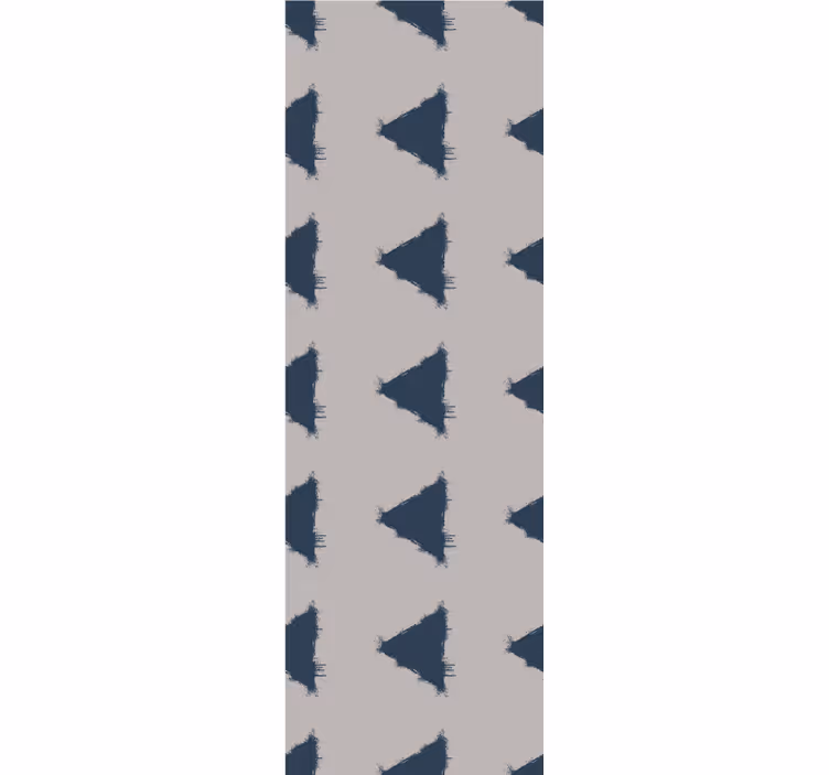 Moderne geometrische print behang driehoeken - TenStickers
