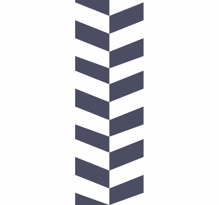 Chevron pijlvormen geometrisch behang - TenStickers